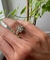 Anel Com Cristal Quadrado Swarovski LINDO na internet