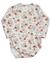 Body Floral para beba Naranjo-mangas largas