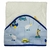 Toallon con capucha sublimada-bebé - comprar online
