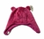 Gorro para beba de coral fleece – color fucsia | Marca Pilim