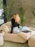Sillon Puff pana aterciopelados varios colores