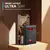 Carteira Masculina de Couro RFID Ultrafina | Design Slim com Janela de Identificação e Múltiplos Compartimentos - loja online