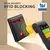 Carteira Masculina de Couro RFID Ultrafina | Design Slim com Janela de Identificação e Múltiplos Compartimentos - VtkBuy – Tecnologia e Conforto 