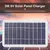 Painel Solar Portátil 5V 2W | Kit Flexível com Saída USB Tipo-C – Leve e Compacto para Cargas Rápidas na internet