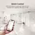 Lâmpada LED Inteligente GU10 Zigbee com eWeLink | RGB + Branco Quente/Frio, Controle por Voz e App