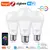 Lâmpada LED Inteligente E27 Tuya Zigbee | 15W/18W RGB + Branco Quente e Frio | Wi-Fi e Controle por App ou Voz - comprar online