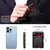 Carteira Masculina Tática Bifold em Metal com Bloqueio RFID | Design Minimalista, Resistente e Compacta na internet