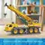 Blocos de Construção Grua Mecânica 997 Peças