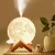Umidificador Aromatizador Luminária Abajur Lua Cheia 3D lâmpada luz difusor ar na internet