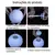 Imagem do Umidificador Aromatizador Luminária Abajur Lua Cheia 3D lâmpada luz difusor ar