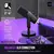Fifine microfone sonoro usb/xlr com controle rgb/jack de fone de ouvido/mudo, mi - comprar online