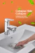 Universal Rotatable Extension Faucet Sprayer Head, Water Tap Bico, Banheiro Tap - comprar online
