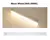 Lâmpada LED recarregável portátil, PIR Motion Sensor, iluminação interior,