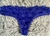 Calcinha de Renda Azul