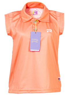 Polo Color Melón Sin Mangas
