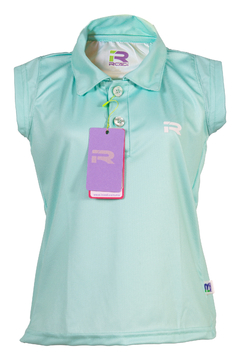 Polo Color Menta Sin Mangas - comprar en línea