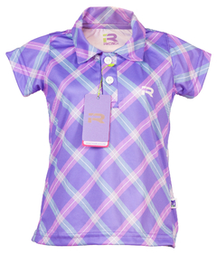 Polo Rombos Morado