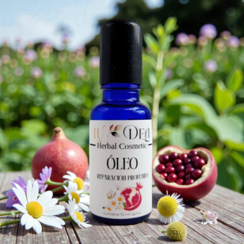 Óleo Facial Elixir de Granada – Reparación Profunda