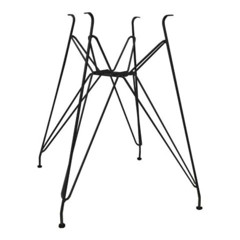 Base Para Mesa De Ferro Preto Eames (somente A Base) - comprar online