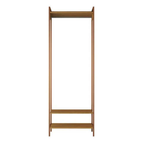 Closet Industrial Ferro Cobre Com Cabideiro Longo Arara - Up Home Decor