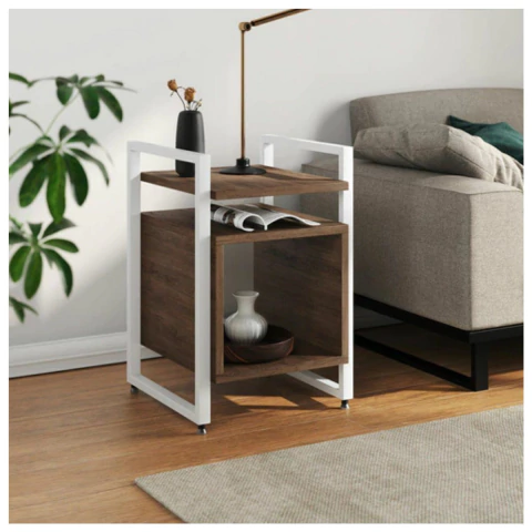 Mesa Cabeceira Industrial Marrocos Mesa Apoio Industrial - comprar online