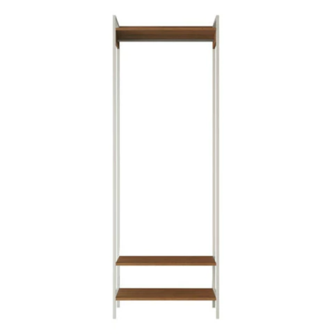 Closet Industrial Ferro Branco Com Cabideiro Longo Arara na internet