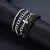 Imagem do Conjunto Força & Fé – 4 Pulseiras em Aço Inoxidável