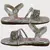 SANDALIA METALIZADA PREMIUM - MOLEKINHA - PRATA/MULTI CELESTE - loja online