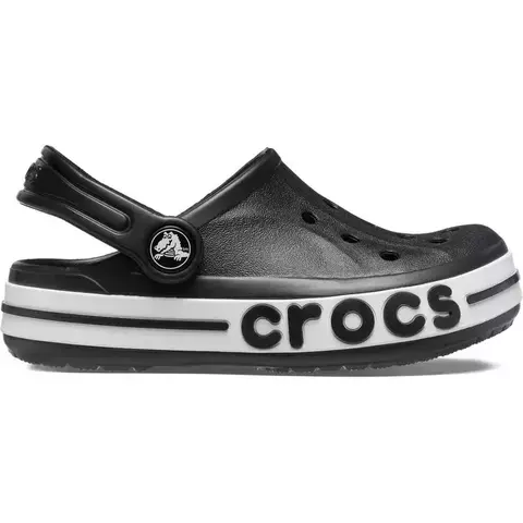 CROCS BAYABAND CLOG 205089-066 - BLACK WHITE