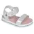 SANDALIA CAMURCA METAL GLAM - MOLEKINHA - PRATA - comprar online