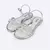 SANDALIA PAMPILI SANDALIA IRIS PRATA SINTETICO - comprar online