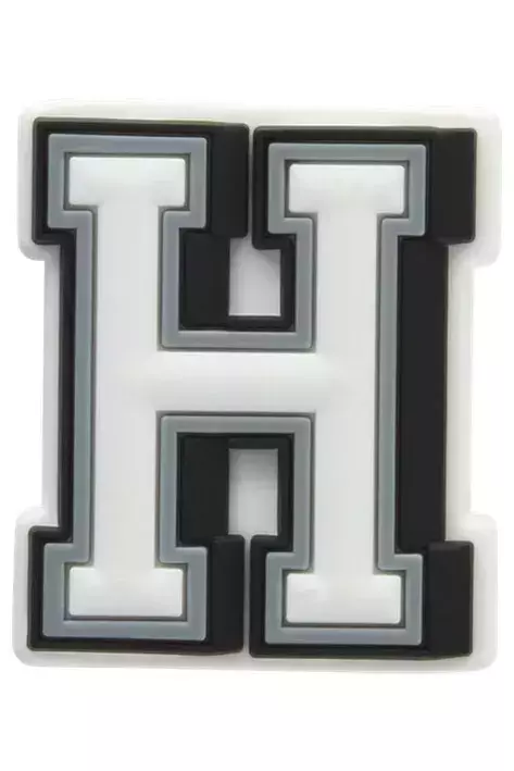 JIBBITZ CROCS LETRA H