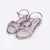 SANDALIA PAMPILI SANDALIA IRIS ROSA CLARO SINT - comprar online