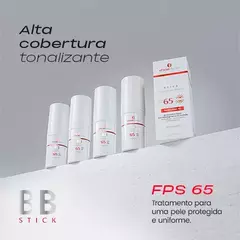 Base em Bastão com Protetor Solar - BB Stick FPS 65 Oficial Farma na internet