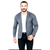 Blazer masculino slim fit sarja elastano qualidade reforçada premium - comprar online