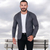 Blazer masculino slim fit sarja elastano qualidade reforçada premium - Style atemporal
