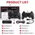 Novo x2 plus game stick 4k hd console de videogame 2.4g duplo controlador sem fi - comprar online