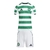 Kit Infantil Celtic I 25/26 - Adidas - Branco e verde