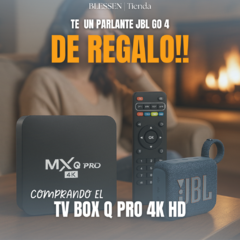 TV BOX Q PRO 4K HD + PARLANTE JBL GO 4 DE REGALO - comprar online