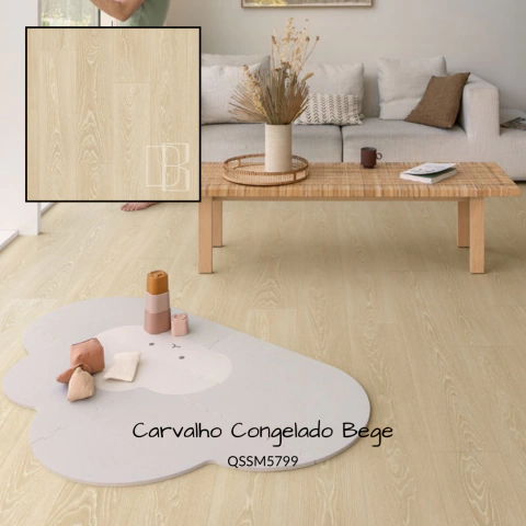 Piso Laminado QuickStep Linha Smart Resistente à água (2,51m²) - Loja DB Home&Office