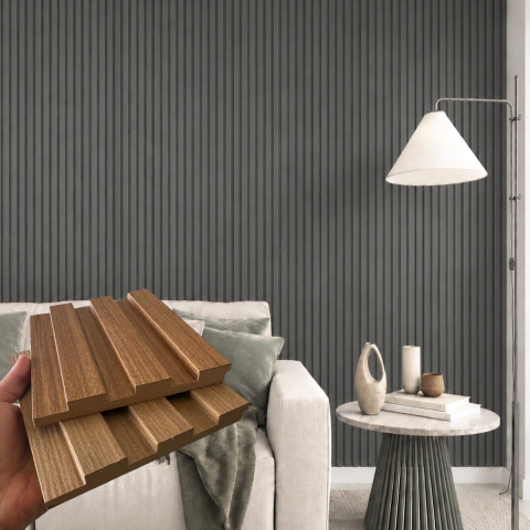 Painel Ripado em MDF 15mm Linha Allure 13,5 X 270cm cada peça - comprar online