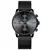 Novo cheetah relógio masculino marca de luxo negócios preto relógios quartzo - comprar online