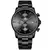 Novo cheetah relógio masculino marca de luxo negócios preto relógios quartzo - loja online