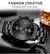 Novo cheetah relógio masculino marca de luxo negócios preto relógios quartzo