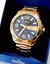 Relogio Masculino Dourado Condor Original Calendário Lindo Relógio - comprar online