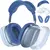 Para 2024 airpods max2 nova capa protetora de fone de ouvido 3 em 1 transparente - loja online