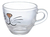 Jogo De 6 Xícaras Para Café 80ml Gatinho Hauskraft na internet