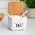 Saleiro De Porcelana Manhattan Quadrado 270ml- Hauskraft Cor Branco