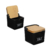 Imagem do Saleiro 270ml Porcelana E Bambu Manhattan Preto Hauskraft