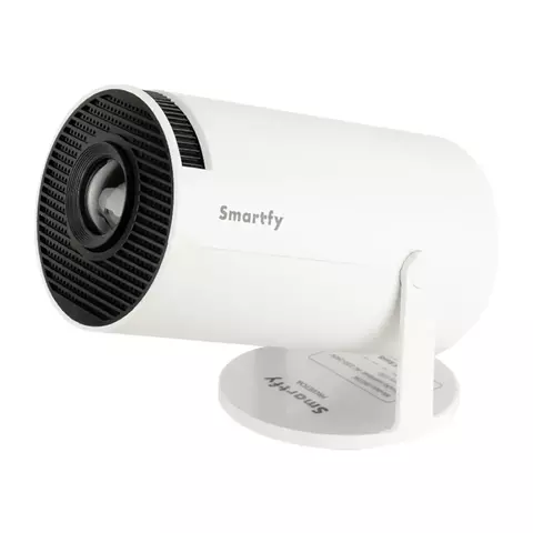 Proyector Smartfy PJ01W - 4K - HDMI/USB - Android - Con 2 controles - Bivolt